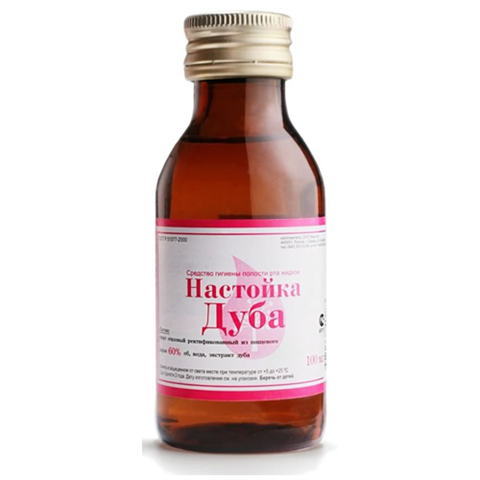 дуба настойка 100 мл фото