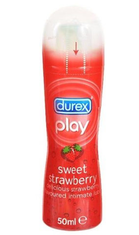 гель-смазка дюрекс play strawberry с ароматом клубники 50 мл фото