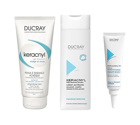 дюкрэ керакнил набор (лосьон плюс гель плюс крем) фото