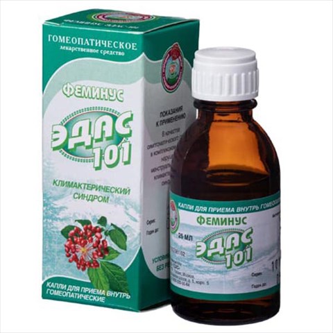 эдас-101 феминус климакс капли 25мл фото