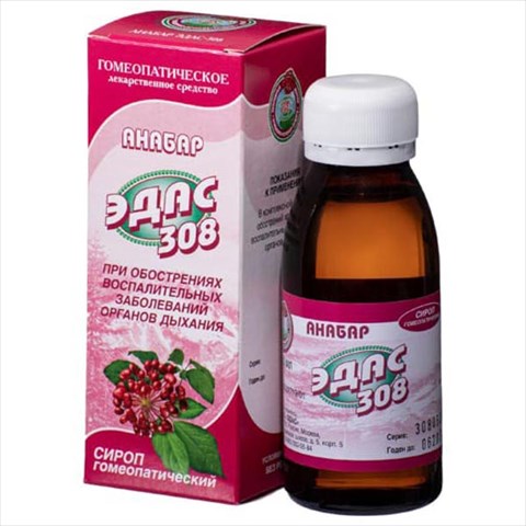 эдас-308 анабар сироп 100мл фото