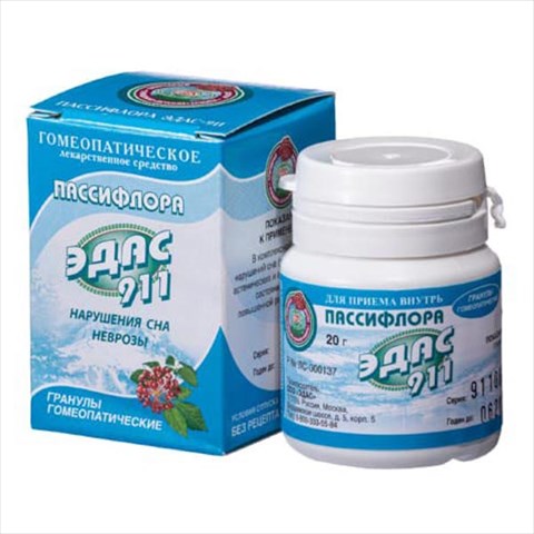 эдас-911 пассифлора неврозы гран 25г фото