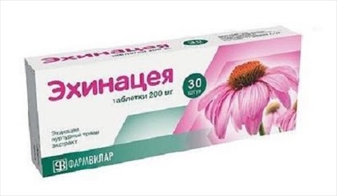 эхинацея таб 200мг n30 фото