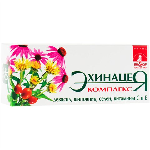 эхинацея биокор комплекс драже n40 фото