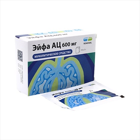 эйфа ац гран для р-ра внутр 600мг 3г n10 фото