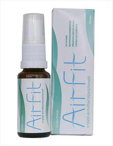 эйрфит спрей бактериц для воздуха кедр 20мл фото