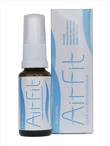 эйрфит спрей бактериц для воздуха кедр/пихта 20мл фото