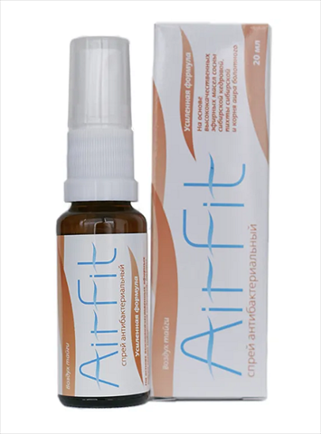 эйрфит спрей бактериц для воздуха кедр/пихта/аир 20мл фото