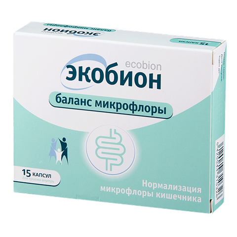 экобион баланс микрофлоры n15 капс фото