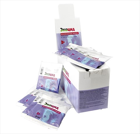 экоцид дезинфицирующее средство порошок 50 г n25 пакетиков фото