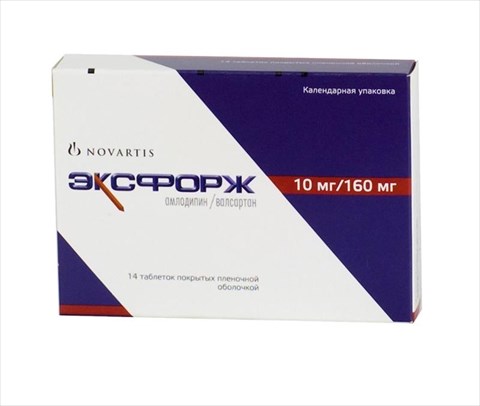 эксфорж 10 мг плюс 160 мг n14 табл фото