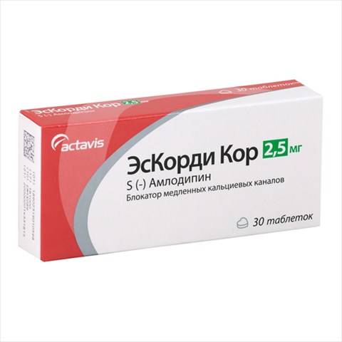 эскорди кор таб 2,5мг n30 фото