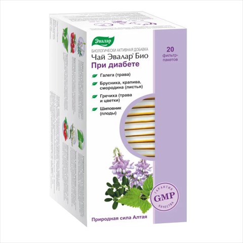 чай эвалар био 1,5г n20 при диабете фото