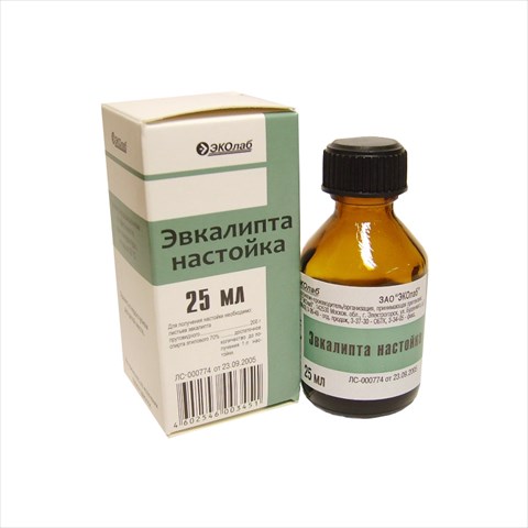 эвкалипт настойка фл 25мл фото