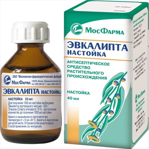 эвкалипт настойка фл 25мл фото