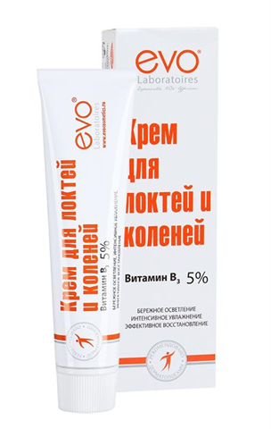 эво крем для локтей и коленей 46мл осветляющий фото