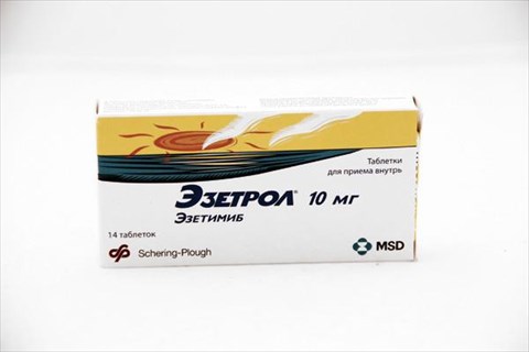эзетрол 10 мг n14 табл фото