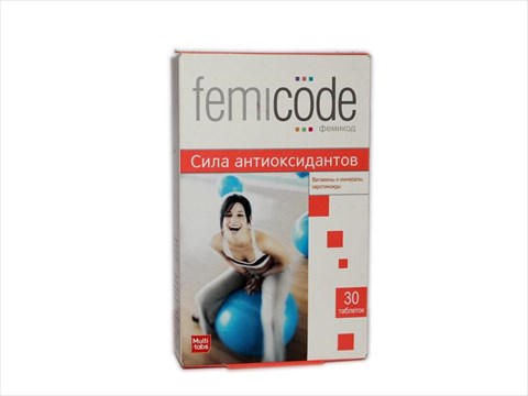 фемикод сила антиоксидантов n30 табл фото