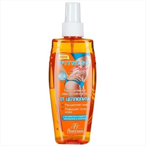 фитнес боди масло для массажа антицеллюлитное 135 мл фото