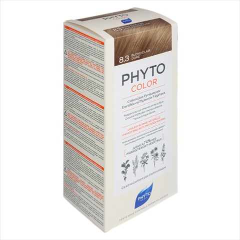 фито колор краска для волос натур арт 8,3 золотисый блонд фото