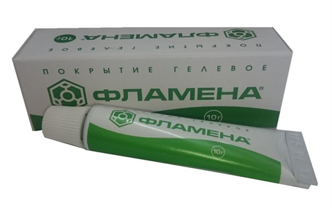 фламена покрытие гелевое 10 г туба плюс салфетка фото