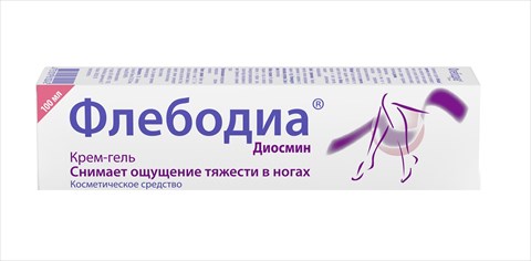 флебодиа гель-крем для ног туб 100г фото