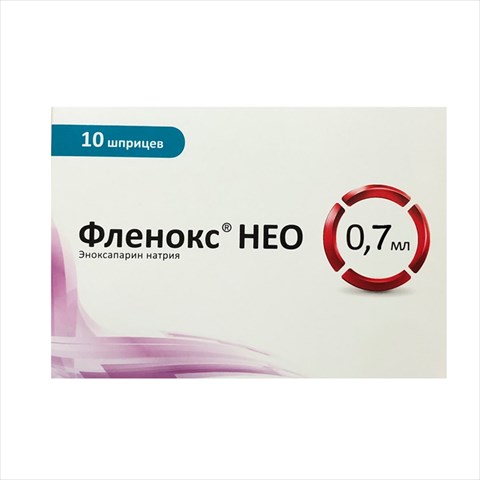 фленокс нео р-р для ин 7000ме анти-ха/0,7мл шпр n10 фото
