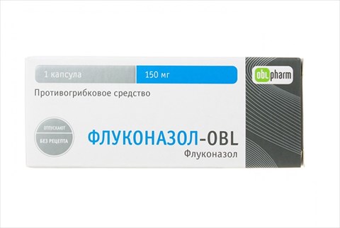 флуконазол-obl капс 150мг n1 фото