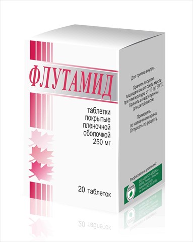 флутамид 250 мг n20 табл фото