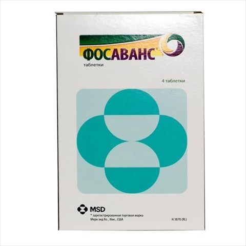 фосаванс 70 мг n4 табл фото