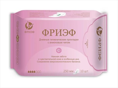 фриэф прокладки гигиенич дневные 4 капли n10 с анионовым чипом фото