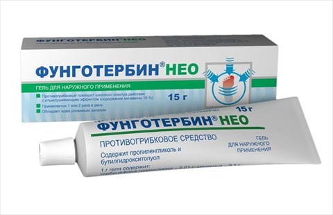 фунготербин нео гель для наружн примен 1% 15г фото