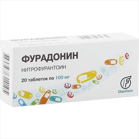фурадонин таб 100мг n20 фото
