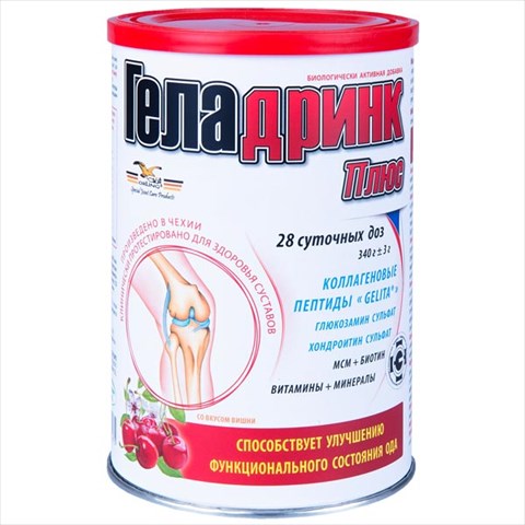 геладринк плюс 340г вишня фото