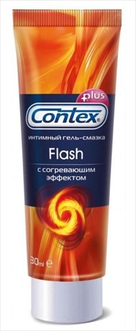 гель-смазка контекс flash 30 мл с согревающим эффектом фото