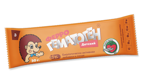 феррогематоген пастилки жев 30г фото