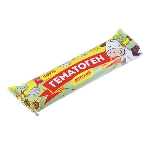 гематоген форте плитка 25г детский фото