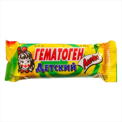 гематоген люкс плитка 50г детский фото