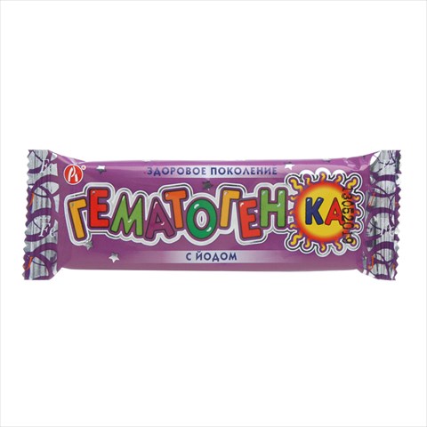 гематогенка плитка 40г йод фото