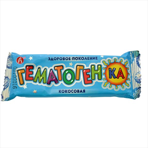 гематогенка плитка 40г кокос фото