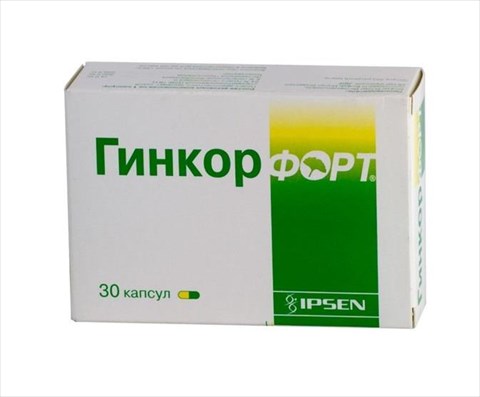 гинкор форт n30 капс фото