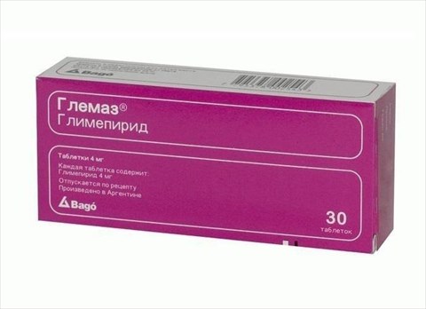 глемаз 4 мг n30 табл фото