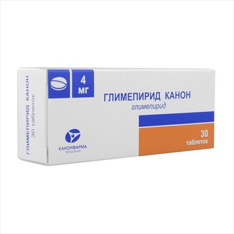 глимепирид-канон таб 4мг n30 фото