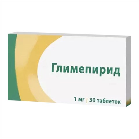 глимепирид-озон таб 1мг n30 фото