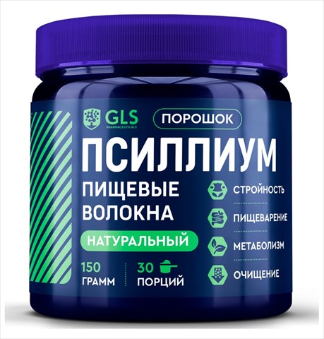 gls псиллиум пор бан 150г фото