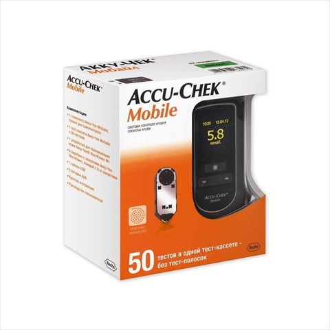 глюкометр акку-чек мобайл фото
