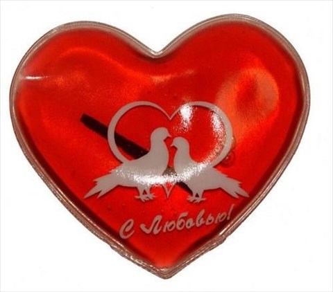 грелка солевая сердце фото