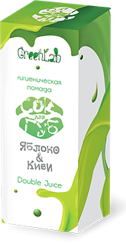 гринлаб помада яблоко и киви 3,5 г фото