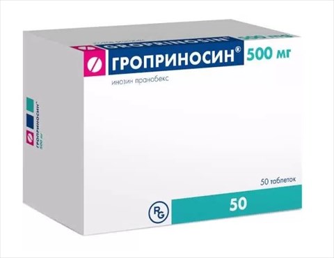 гроприносин таб 500мг n50 фото