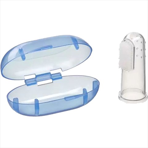 хэппи бэби з/щетка для детей на палец арт 20008 6 плюс мес фото